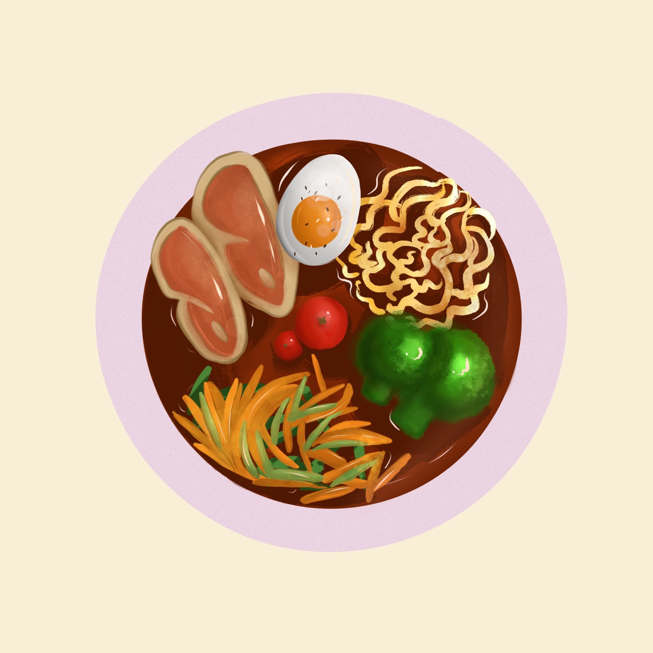 Ramen Illustration