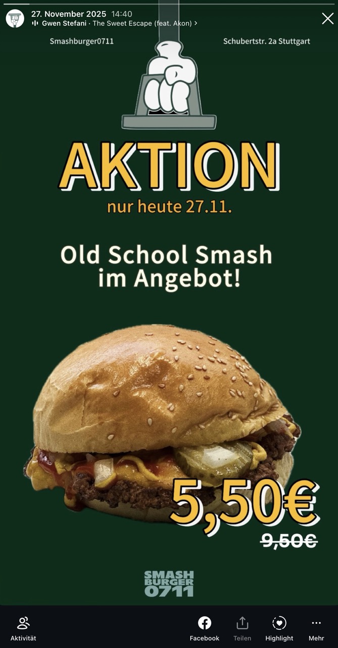 Smashburger Restaurant Christmas Promotion (Post)